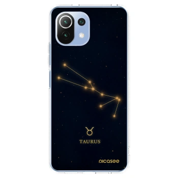 Picasee silikónový prehľadný obal pre Xiaomi 11 Lite 5G NE - TAURUS