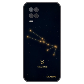 Picasee silikónový čierny obal pre Realme 8 5G - TAURUS