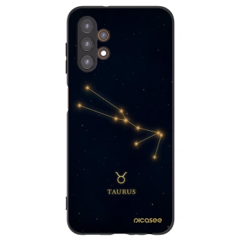 Picasee silikónový čierny obal pre Samsung Galaxy A13 4G A135 - TAURUS