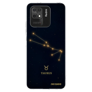 Picasee silikónový prehľadný obal pre Xiaomi Redmi 10C - TAURUS