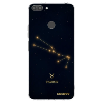 Picasee silikónový prehľadný obal pre Huawei P Smart - TAURUS