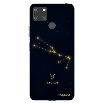 Picasee silikónový prehľadný obal pre Realme C21Y - TAURUS