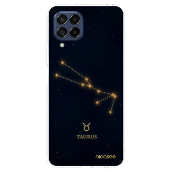 Picasee silikónový prehľadný obal pre Samsung Galaxy M53 5G - TAURUS