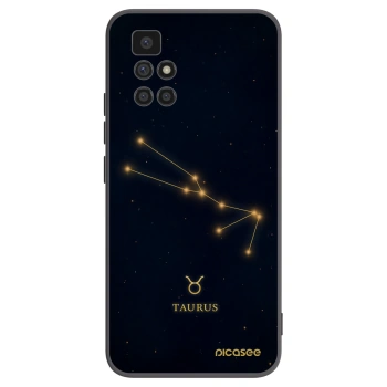 Picasee silikónový čierny obal pre Xiaomi Redmi 10 (2022) - TAURUS