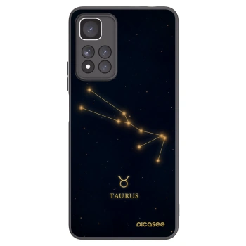 Picasee silikónový čierny obal pre Xiaomi Redmi Note 11 Pro+ 5G - TAURUS