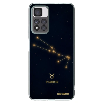 Picasee silikónový prehľadný obal pre Xiaomi Redmi Note 11 Pro+ 5G - TAURUS
