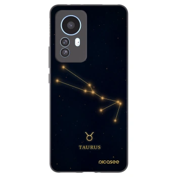 Picasee silikónový čierny obal pre Xiaomi 12T Pro - TAURUS