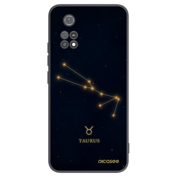 Picasee silikónový čierny obal pre Xiaomi Poco M4 Pro - TAURUS