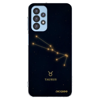 Picasee silikónový prehľadný obal pre Samsung Galaxy A23 A235F 4G - TAURUS