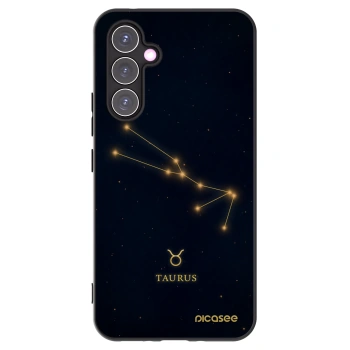 Picasee silikónový čierny obal pre Samsung Galaxy A54 5G A546B - TAURUS