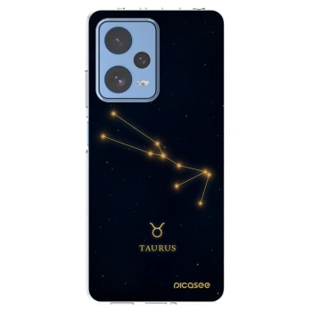 Picasee silikónový prehľadný obal pre Xiaomi Redmi Note 12 Pro 5G - TAURUS