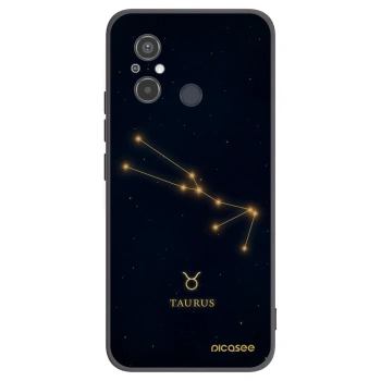 Picasee silikónový čierny obal pre Xiaomi Redmi 12C - TAURUS