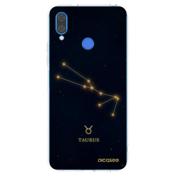 Picasee silikónový prehľadný obal pre Huawei Nova 3 - TAURUS