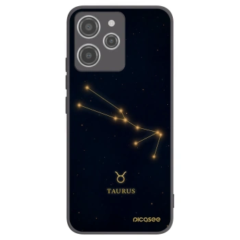 Picasee silikónový čierny obal pre Xiaomi Redmi 12 4G - TAURUS
