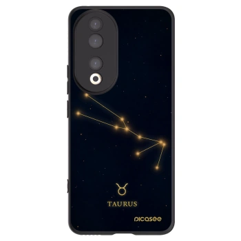 Picasee silikónový čierny obal pre Honor 90 5G - TAURUS