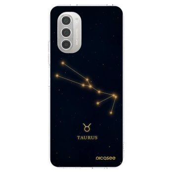 Picasee silikónový prehľadný obal pre Motorola Moto G51 - TAURUS