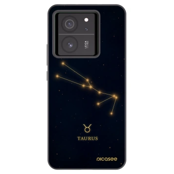 Picasee silikónový čierny obal pre Xiaomi 13T - TAURUS