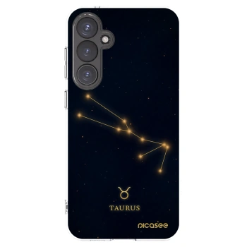 Picasee silikónový prehľadný obal pre Samsung Galaxy S23 FE S711B - TAURUS