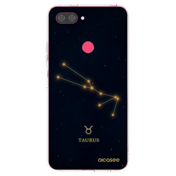 Picasee silikónový prehľadný obal pre Xiaomi Mi 8 Lite - TAURUS