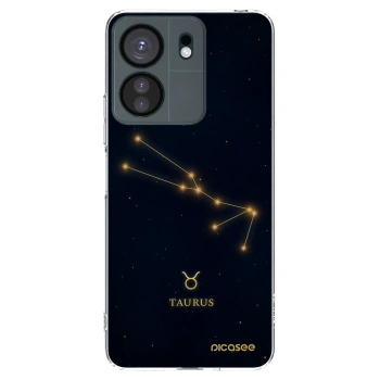 Picasee silikónový prehľadný obal pre Xiaomi Redmi 13C 4G - TAURUS