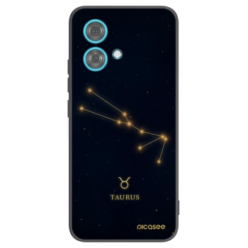 Picasee silikónový čierny obal pre Motorola Edge 40 Neo - TAURUS