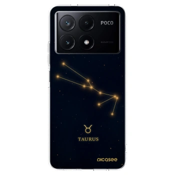 Picasee silikónový prehľadný obal pre Xiaomi Poco X6 Pro - TAURUS