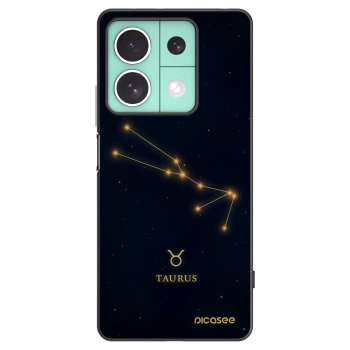 Picasee silikónový čierny obal pre Xiaomi Redmi Note 13 5G - TAURUS