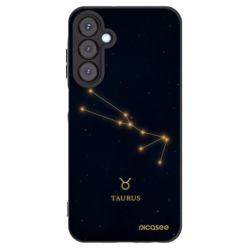 Picasee silikónový čierny obal pre Samsung Galaxy A25 A256B 5G - TAURUS