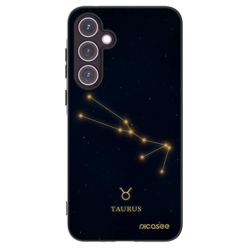 Picasee silikónový čierny obal pre Samsung Galaxy A35 5G A356B - TAURUS