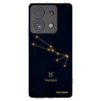 Picasee silikónový prehľadný obal pre Xiaomi Redmi Note 13 Pro 4G - TAURUS