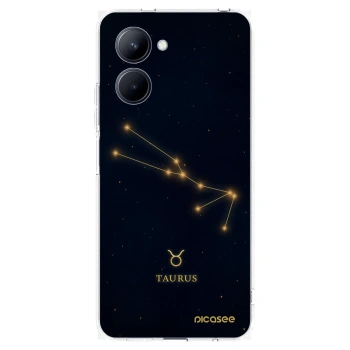 Picasee silikónový prehľadný obal pre Realme C33 (2023) - TAURUS