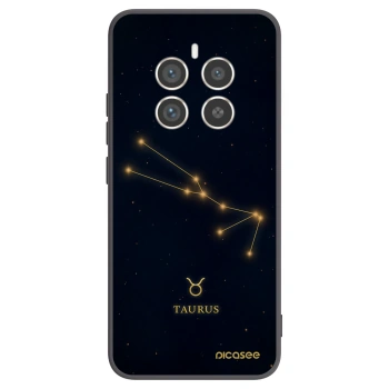 Picasee silikónový čierny obal pre Realme 12 Pro 5G - TAURUS