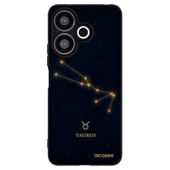 Picasee silikónový čierny obal pre Xiaomi Redmi 13 4G - TAURUS