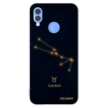 Picasee silikónový prehľadný obal pre Huawei P Smart 2019 - TAURUS