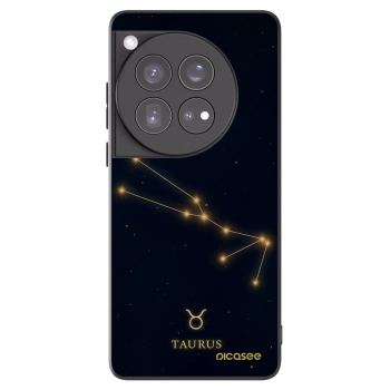 Picasee silikónový čierny obal pre OnePlus 12 5G - TAURUS
