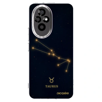Picasee silikónový prehľadný obal pre Honor 200 Pro 5G - TAURUS
