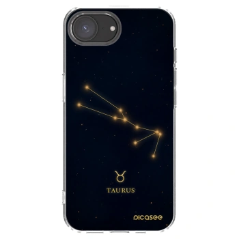 Picasee silikónový prehľadný obal pre Apple iPhone 16e - TAURUS