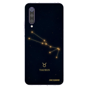 Picasee silikónový prehľadný obal pre Xiaomi Mi 9 - TAURUS
