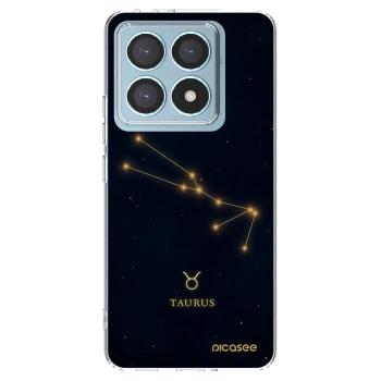 Picasee silikónový prehľadný obal pre Xiaomi 14T Pro - TAURUS