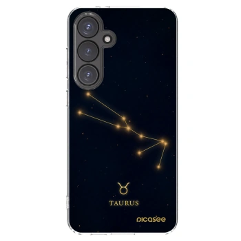 Picasee silikónový prehľadný obal pre Samsung Galaxy S24 FE S721B - TAURUS