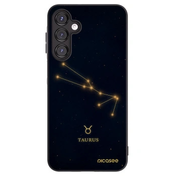 Picasee silikónový čierny obal pre Samsung Galaxy A16 5G - TAURUS