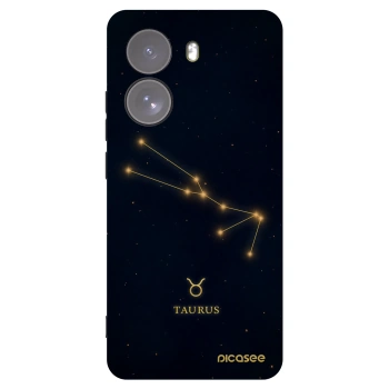 Picasee silikónový čierny obal pre Xiaomi Poco X7 - TAURUS