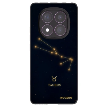 Picasee silikónový čierny obal pre Xiaomi Redmi Note 14 Pro 4G - TAURUS