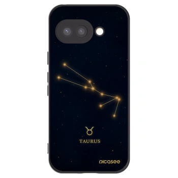 Picasee silikónový čierny obal pre Google Pixel 9a - TAURUS