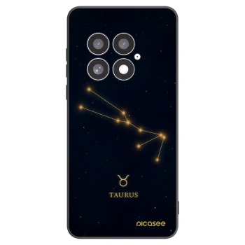 Picasee silikónový čierny obal pre OnePlus 13 5G - TAURUS