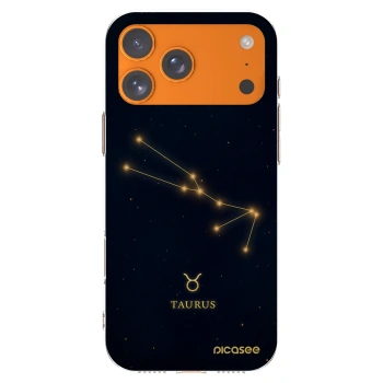Picasee silikónový prehľadný obal pre Apple iPhone 17 Pro Max - TAURUS