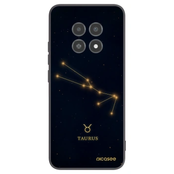 Picasee silikónový čierny obal pre Realme 12X - TAURUS