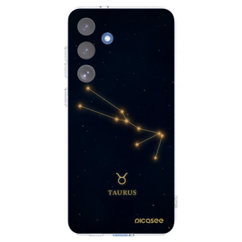 Picasee silikónový prehľadný obal pre Samsung Galaxy S25 FE 5G - TAURUS