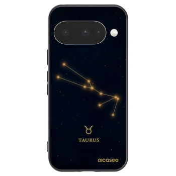 Picasee silikónový čierny obal pre Google Pixel 10 - TAURUS