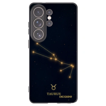 Picasee silikónový čierny obal pre Samsung Galaxy S26 Ultra - TAURUS